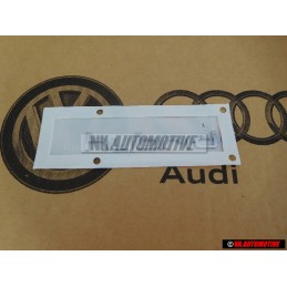 Audi Original HYBRID Côté Embleme Monogramme Logo Chrome - 8R0853601 2ZZ