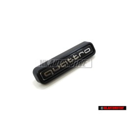 Audi Original QUATTRO Avant Embleme Monogramme Logo Noir Chrome - 4N0853736A 2ZZ