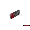 Audi Original S8 Avant Embleme Monogramme Logo - 4N0853736B 2ZZ