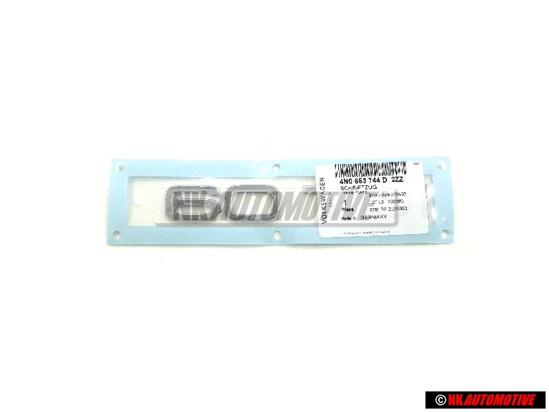 Audi Original 60 TDI Arrière Embleme Monogramme Logo Chrome - 4N0853744D 2ZZ