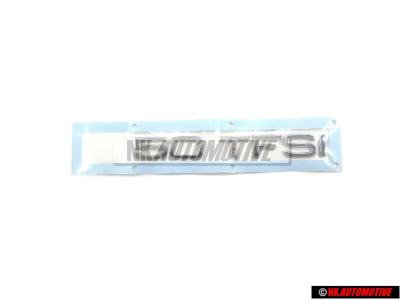 Audi Original 50 TFSI Arrière Embleme Monogramme Logo Chrome - 4G0853744C 2ZZ
