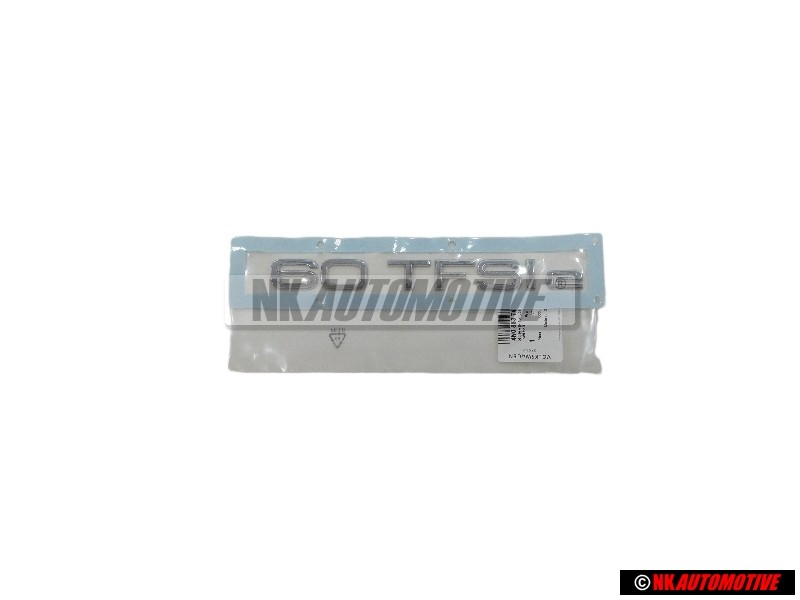 Audi Original 60 TFSI E Arrière Embleme Monogramme Logo Chrome - 4N0853744E 2ZZ