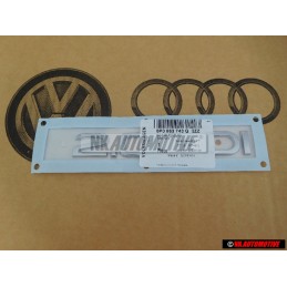 Audi Original 2.0 TDI Arrière Embleme Monogramme Logo Chrome - 8P0853743G 2ZZ