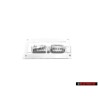 Audi Original 2.8 Arrière Embleme Monogramme Logo Chrome - 4F0853743L 2ZZ