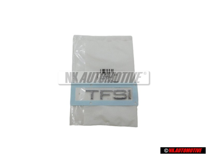 Audi Original TFSI Arrière Embleme Monogramme Logo Chrome - 8X0853737A 2ZZ