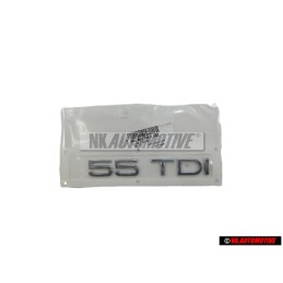 Audi Original 55 TDI Arrière Embleme Monogramme Logo Chrome - 4G8853744A 2ZZ