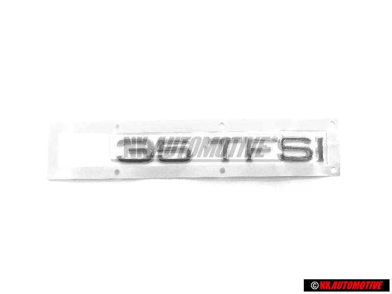 Audi Original 35 TFSI Arrière Embleme Monogramme Logo Chrome - 8K0853744A 2ZZ