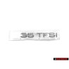 Audi Original 35 TFSI Arrière Embleme Monogramme Logo Chrome - 8K0853744A 2ZZ
