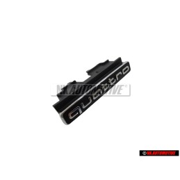 Audi Original QUATTRO Avant Embleme Monogramme Logo Noir Chrome - 4G0853736G 2ZZ