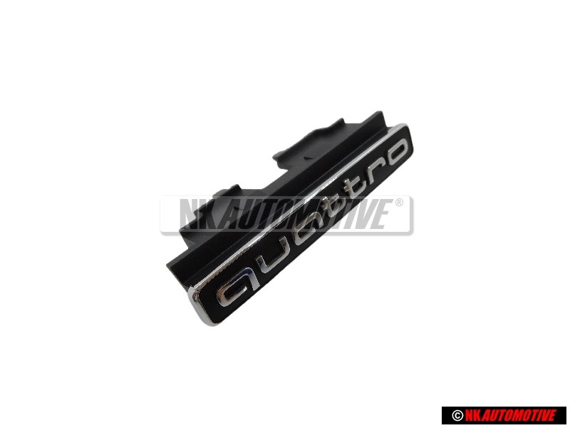 Audi Original QUATTRO Avant Embleme Monogramme Logo Noir Chrome - 4G0853736G 2ZZ