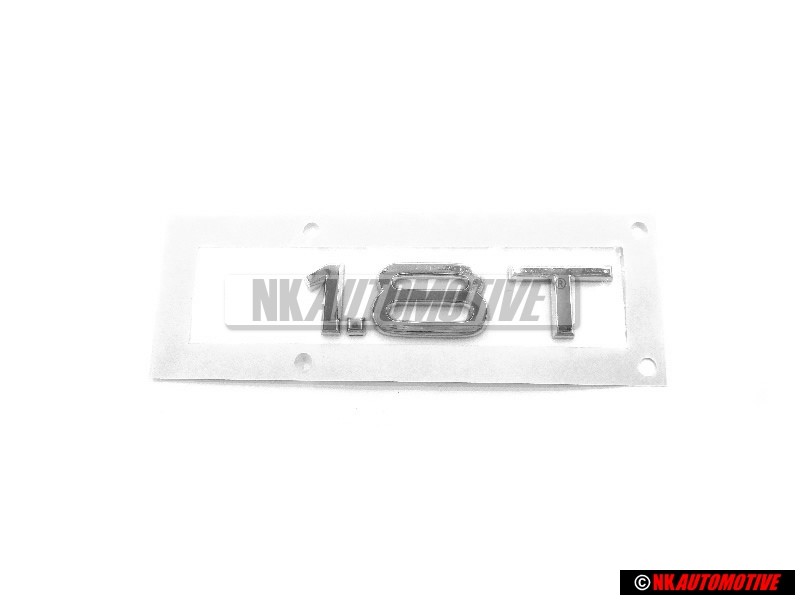 Audi Original 1.8T Arrière Embleme Monogramme Logo Chrome - 8H0853743B 2ZZ
