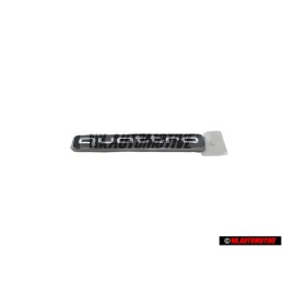 Audi Original QUATTRO Arrière Embleme Monogramme Logo - 8W5853737 2ZZ