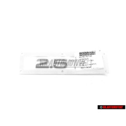 Audi Original 2.5 TDI Arrière Embleme Monogramme Logo Chrome - 8H0853743F 2ZZ