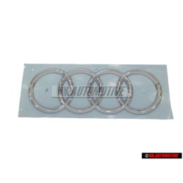 Audi Original Anneaux Arrière Embleme Logo Chrome - 8K9853742 2ZZ