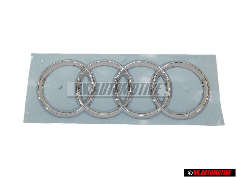 Audi Original Anneaux Arrière Embleme Logo Chrome - 8K9853742 2ZZ