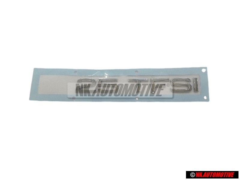 Audi Original 25 TFSI Arrière Embleme Monogramme Logo Chrome - 8K0853744 2ZZ
