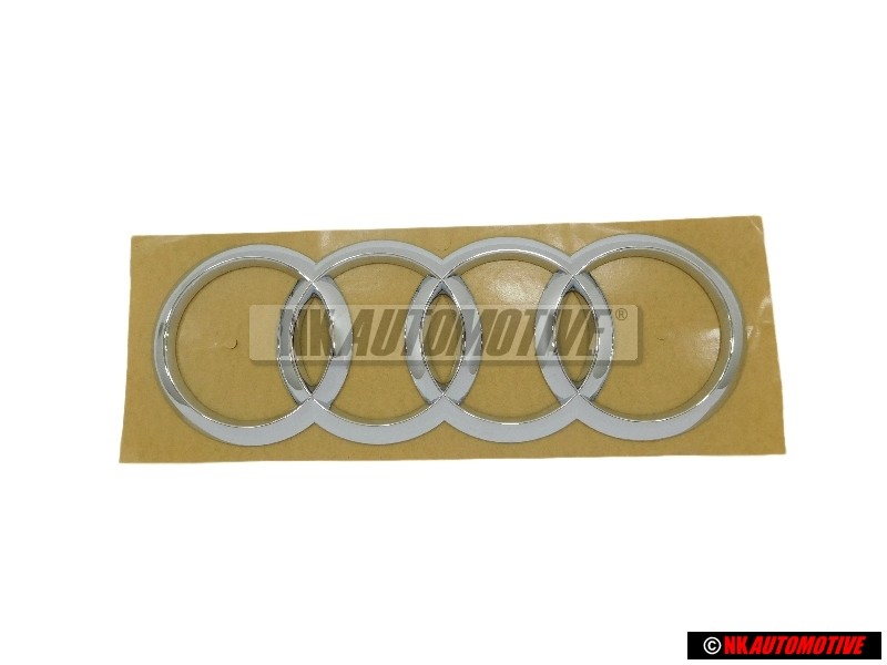 Audi Original Anneaux Arrière Embleme Logo Chrome - 8Y4853742 2ZZ