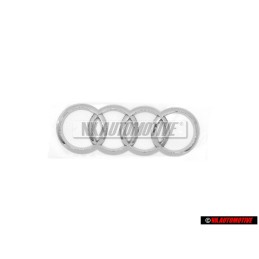 Audi Original Anneaux Arrière Embleme Logo Chrome - 8Y5853742 2ZZ