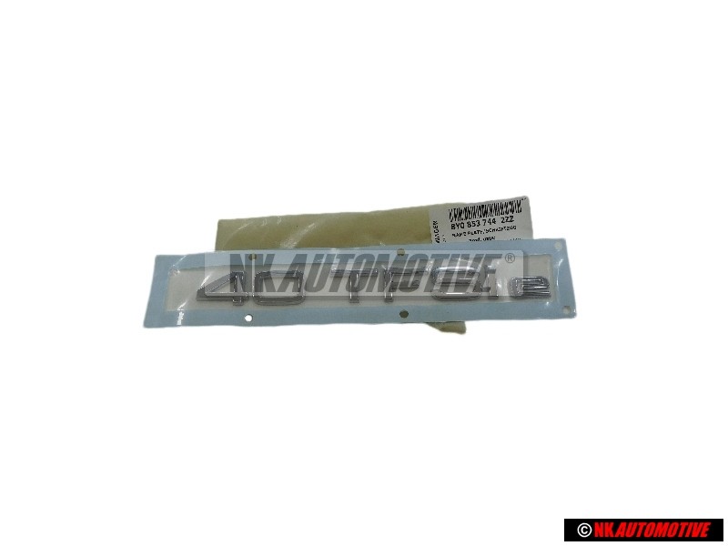 Audi Original 40 TFSI E Arrière Embleme Monogramme Logo Chrome - 8Y0853744 2ZZ