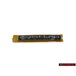 Audi Original QUATTRO Arrière Embleme Monogramme Logo - 8W9853737 2ZZ