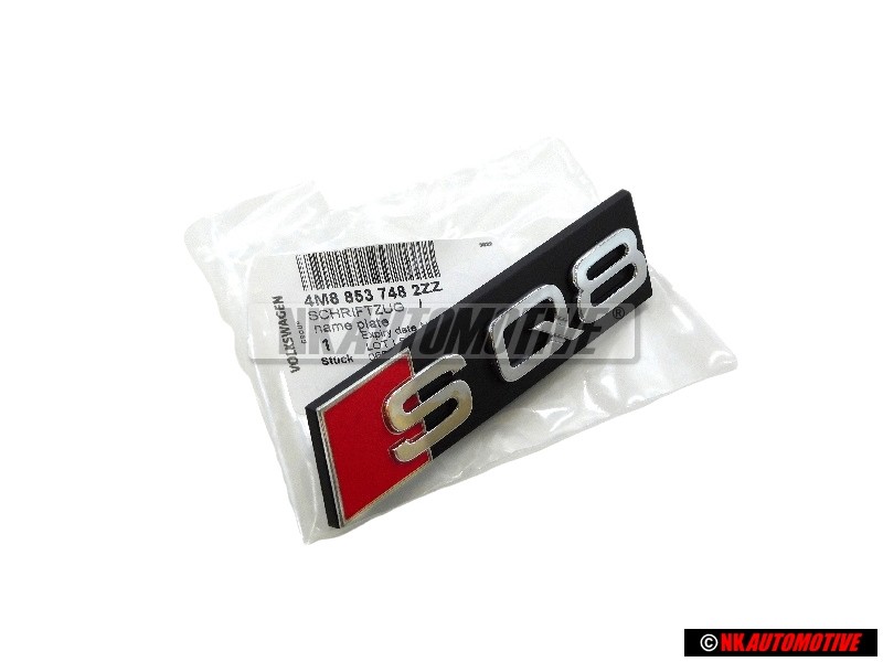 Audi Original SQ8 Avant Embleme Monogramme Logo - 4M8853748 2ZZ