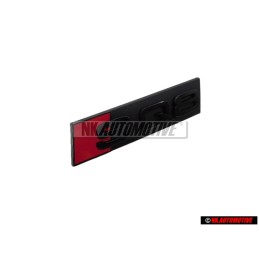 Audi Original SQ8 Avant Embleme Monogramme Logo Noir Rouge - 4M8853748 T94