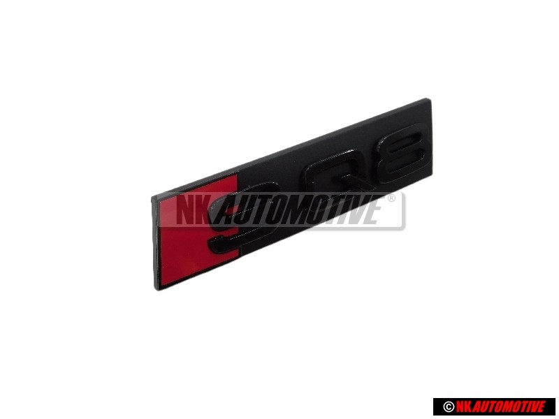 Audi Original SQ8 Avant Embleme Monogramme Logo Noir Rouge - 4M8853748 T94
