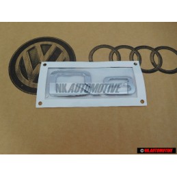 Audi Original Q8 Arrière Embleme Monogramme Logo Chrome - 4M8853741A 2ZZ