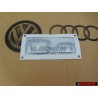 Audi Original Q8 Arrière Embleme Monogramme Logo Chrome - 4M8853741A 2ZZ
