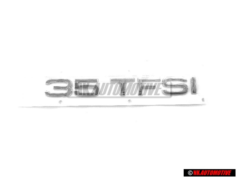 Audi Original 35 TFSI Arrière Embleme Monogramme Logo Chrome - 8U0853744
