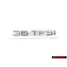 Audi Original 35 TFSI Arrière Embleme Monogramme Logo Chrome - 8U0853744