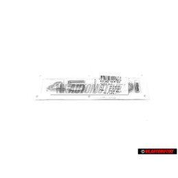 Audi Original 45 TDI Arrière Embleme Monogramme Logo Chrome - 4H0853744E 2ZZ