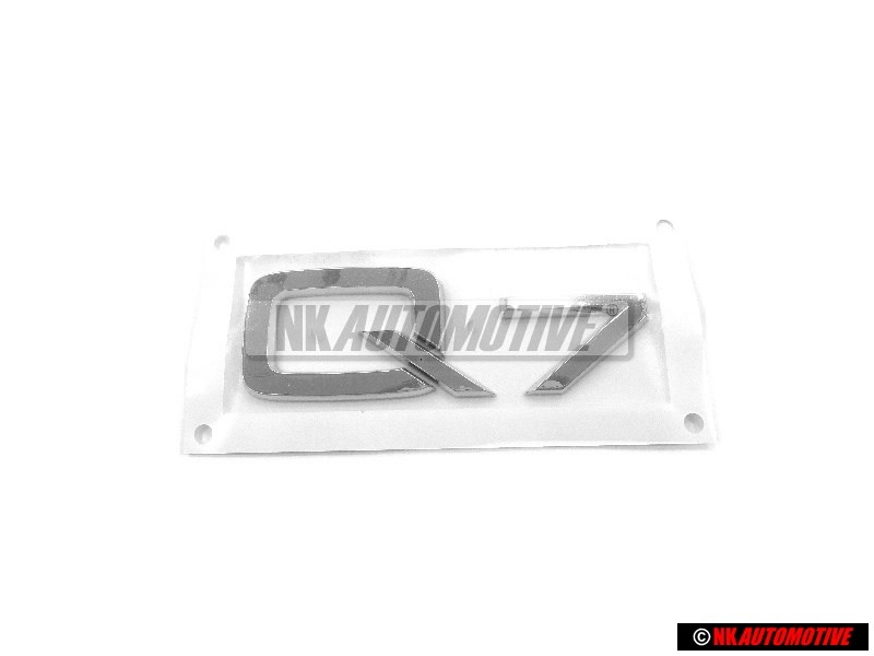 Audi Original Q7 Arrière Embleme Monogramme Logo Chrome - 4M0853741 2ZZ