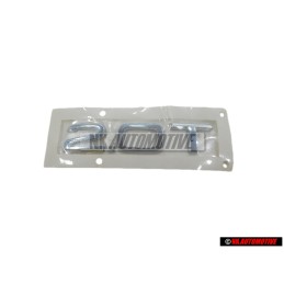 Audi Original 2.0T Arrière Embleme Monogramme Logo Chrome - 8R0853743A 2ZZ