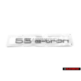 Audi Original 55 E-TRON Arrière Embleme Monogramme Logo Chrome - 4K0853744 2ZZ