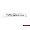 Audi Original 55 E-TRON Arrière Embleme Monogramme Logo Chrome - 4K0853744 2ZZ