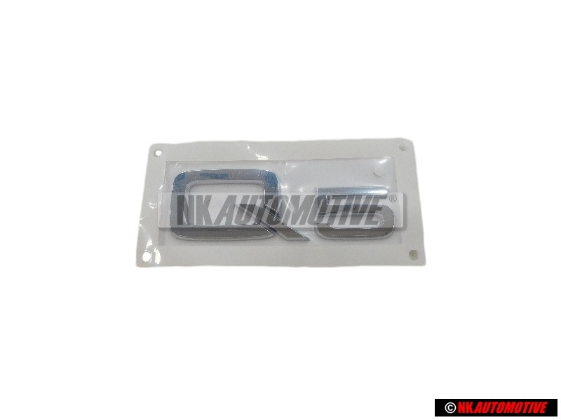 Audi Original Q5 Arrière Embleme Monogramme Logo Chrome - 8R0853741 2ZZ