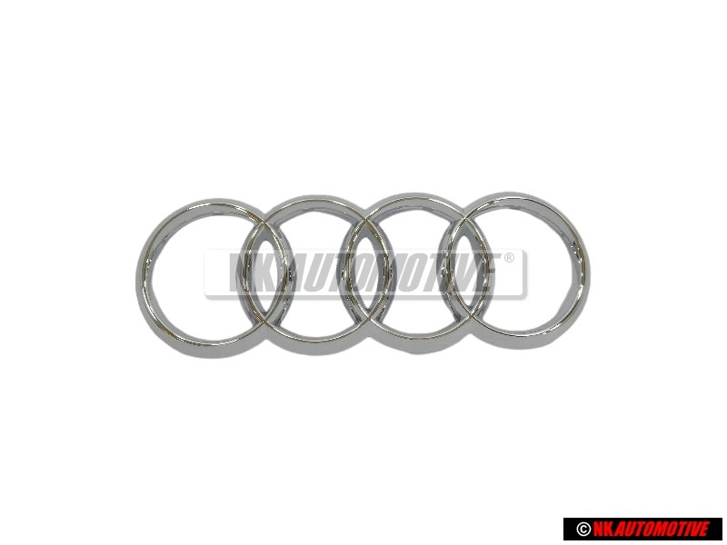 Audi Original Anneaux Avant Embleme Logo Chrome - 80A853605C 2ZZ