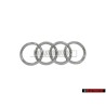 Audi Original Anneaux Avant Embleme Logo Chrome - 80A853605C 2ZZ