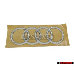 Audi Original Anneaux Arrière Embleme Logo Chrome - 4M8853742 2ZZ