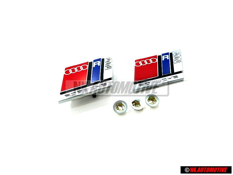 Audi Original SET Embleme Logo Monogramme Avant Arrière - RS2