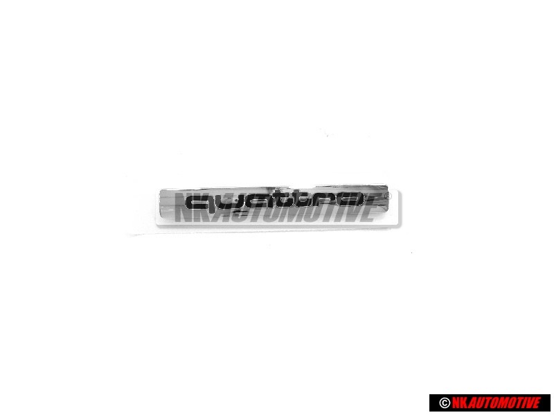 Audi Original QUATTRO Avant Embleme Monogramme Logo Chrome - 4L0853736 2ZZ