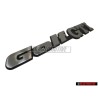 VW Original Monogramme Noir Satine/Chrome Special - 191853687N GX2