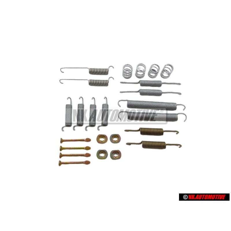 VW Original 1 Jeu De Pieces De Fixation Pour Segment De Frein - 701698545