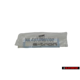 Audi Original E-TRON Arrière Embleme Monogramme Logo Chrome - 8V4853737 2ZZ