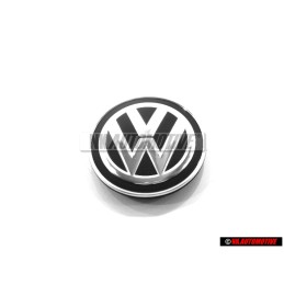 VW Original Capuchon Noir Satine Chrome Brillant Metallise - 5G0601171 XQI