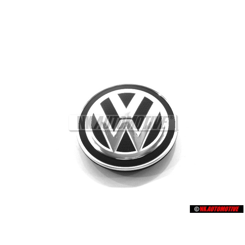 VW Original Capuchon Noir Satine Chrome Brillant Metallise - 5G0601171 XQI