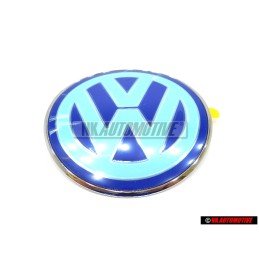 VW Original Avant Embleme Logo Bleu Blanc - 1C0853617 39A
