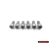 6x VW Original Vis A Tete Cylindrique Avec Empr. 