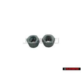 2x VW Original Ecrou 6 Pans, Autoserreur - N 10304102